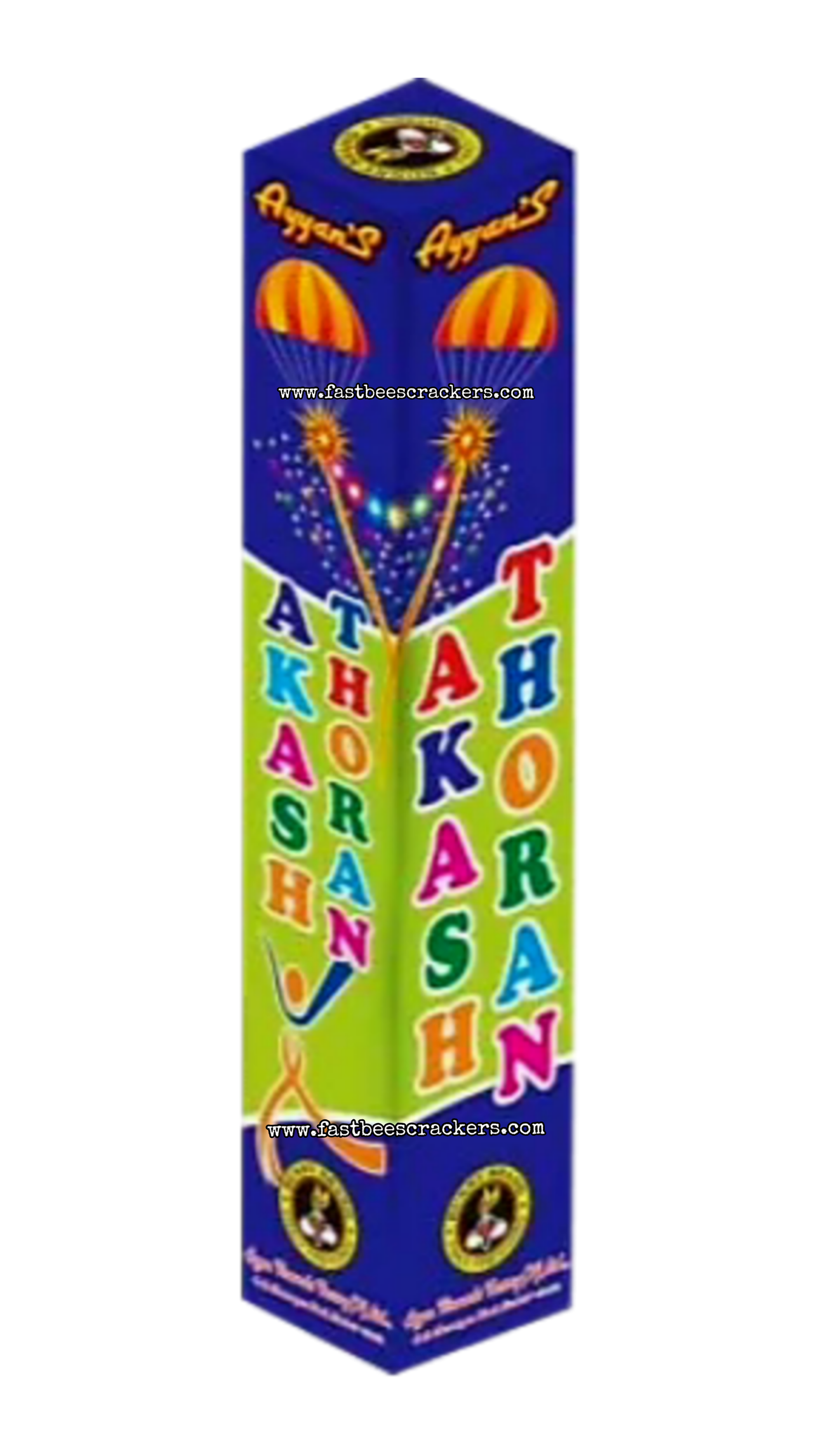 2 ½" Akash throne(sky parachute fancy)